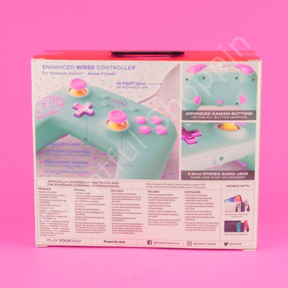PowerA Enhanced Wired Controller for Nintendo Switch Pokémon Sweet Frien… - Picture 4 of 5